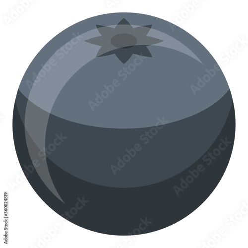 Confectioner blackberry icon. Isometric of confectioner blackberry vector icon for web design isolated on white background