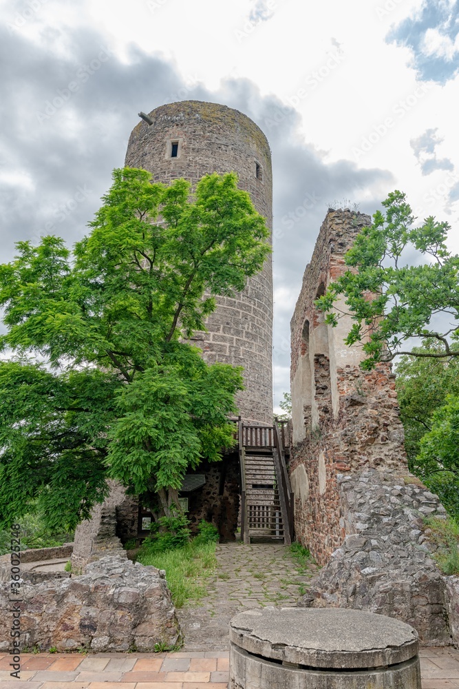Ruins of castle Zebrak - Czech Republic