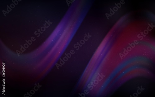 Dark Pink, Yellow vector pattern with night sky stars. Modern abstract illustration with Big Dipper stars. Best design for your ad, poster, banner.