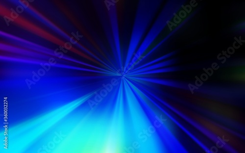 Dark BLUE vector abstract blurred background. Colorful abstract illustration with gradient. Completely new design for your business.