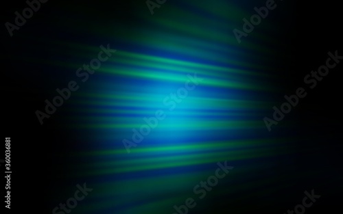 Dark BLUE vector background with stright stripes. Shining colored illustration with sharp stripes. Pattern for your busines websites.
