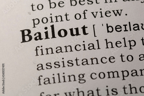 definition of bailout photo