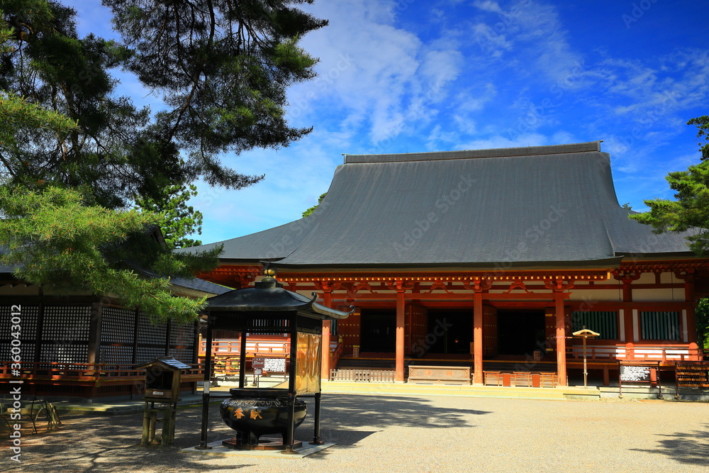 世界遺産　初夏の毛越寺