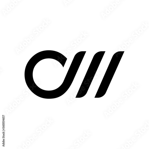 Initial Letter OW Logo Design Vector Template. Abstract Letter Minimal Typography Logo Design