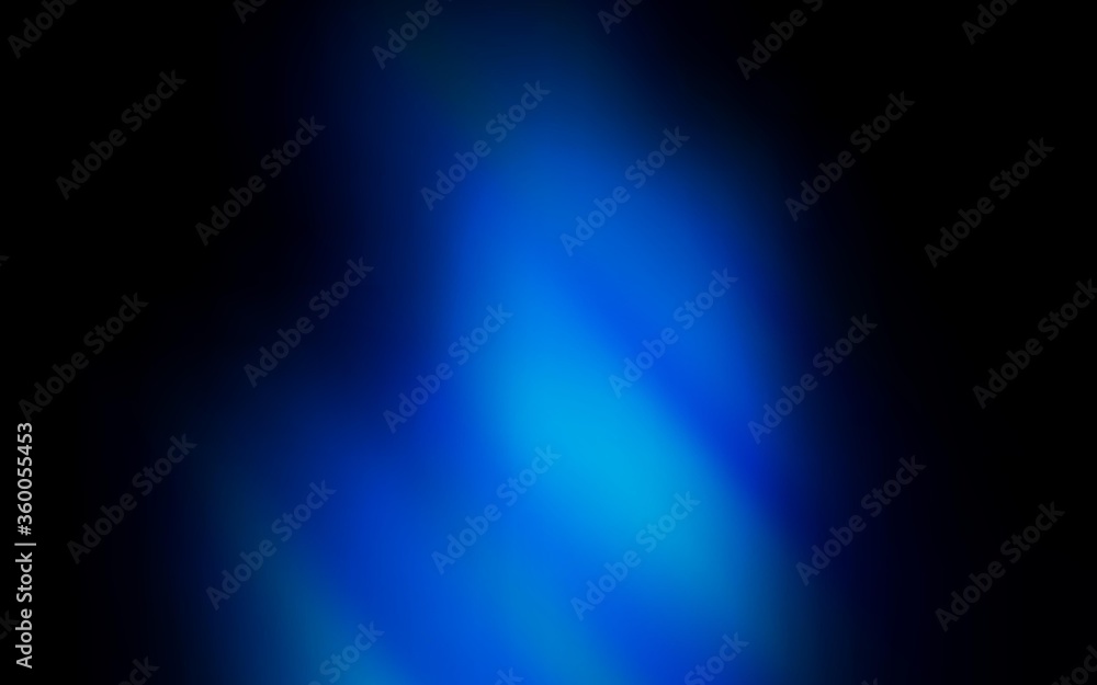 Dark BLUE vector texture with colored lines. Lines on blurred abstract background with gradient. Pattern for ads, posters, banners.