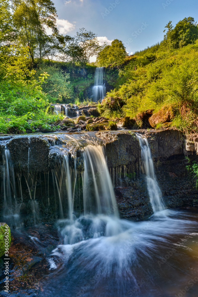 Cascade Waterfall in the Forest