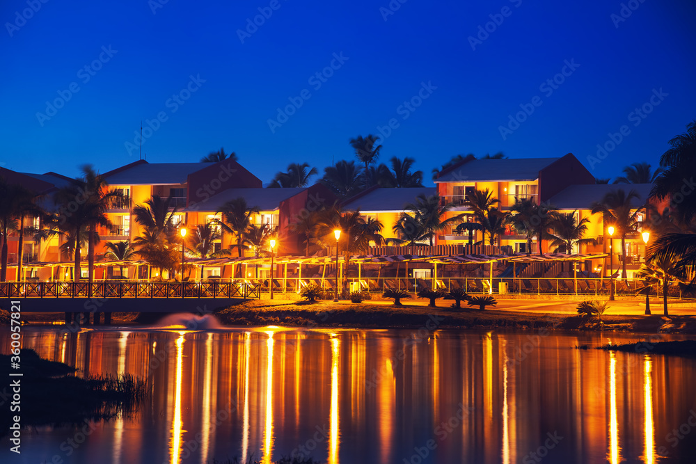 Tropical resort in Dominican Republic, Punta Cana