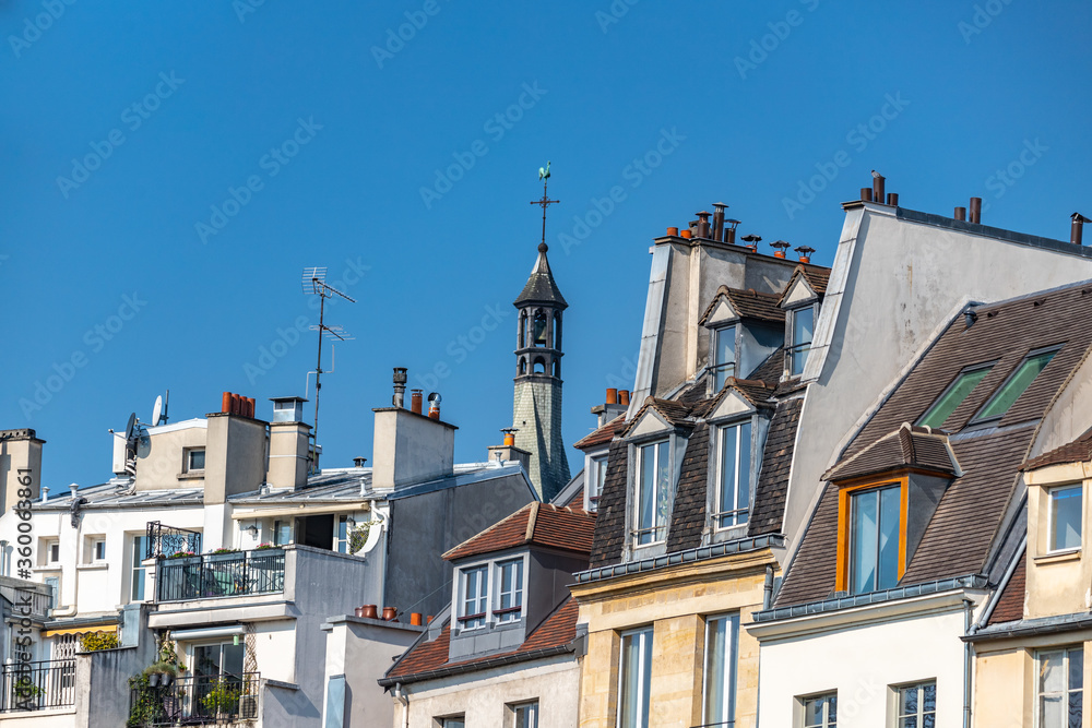 Obraz premium Paris roofs, France