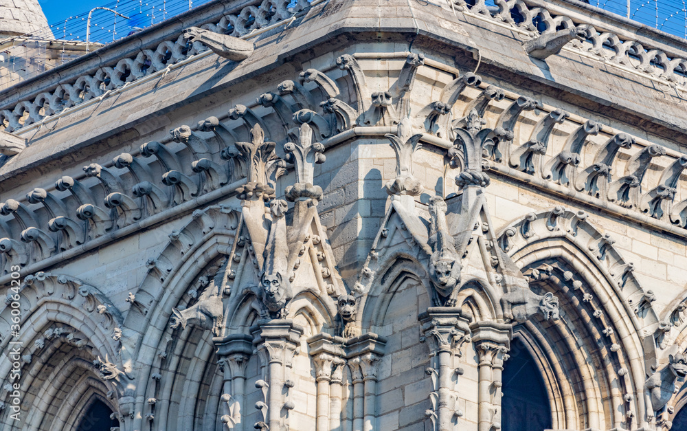 Notre Dame de Paris, France, Gargoyles, Chimera