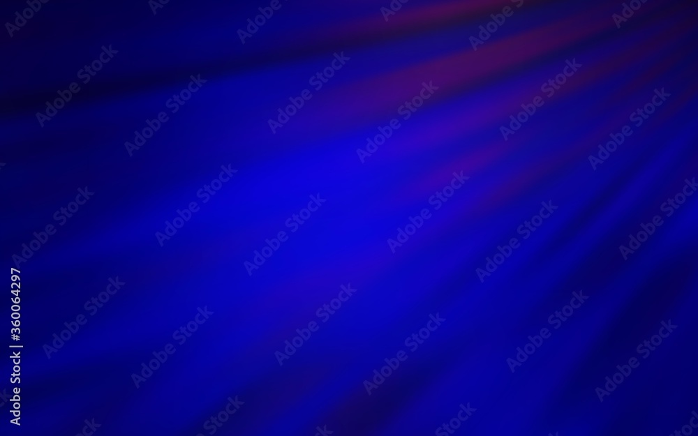 Dark BLUE vector abstract blurred background. Creative illustration in halftone style with gradient. New way of your design.