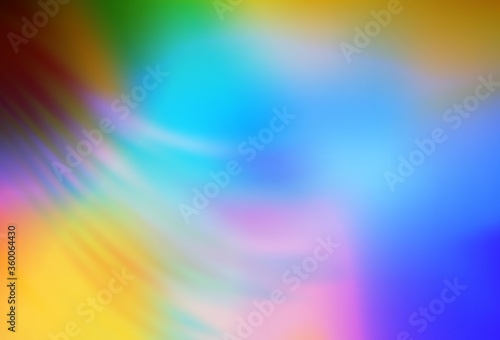Light Multicolor vector blurred bright pattern. Colorful illustration in abstract style with gradient. Background for a cell phone.