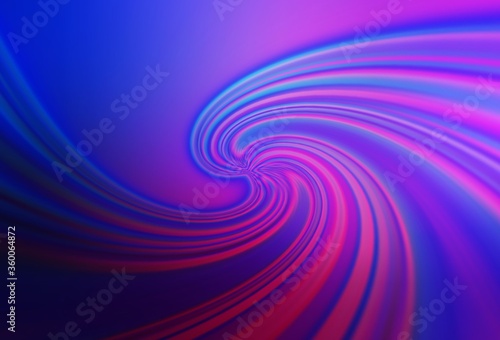 Dark Pink  Blue vector glossy abstract background. A completely new colored illustration in blur style. New design for your business.