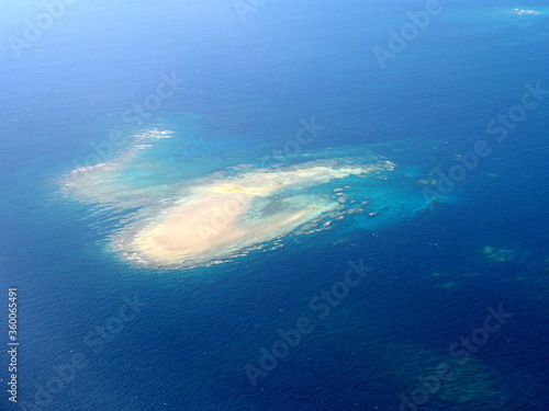 Okinawa,Japan-June 19, 2020: Yabiji Coral Reefs located 10miles north of Miyakojima island, Okinawa, Japan  © Khun Ta