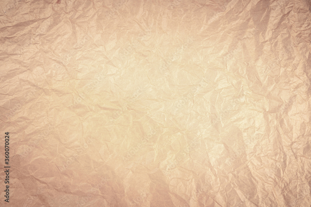 Old crumpled paper texture Old crumpled paper texture