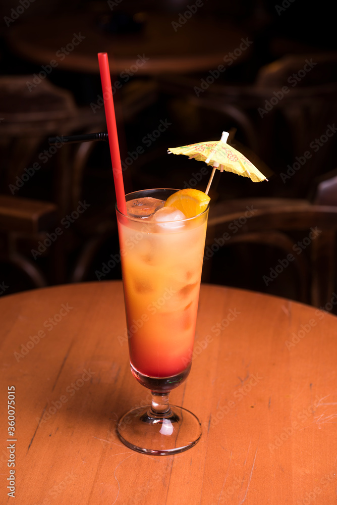 cocktail in a glass cocktail in a glass