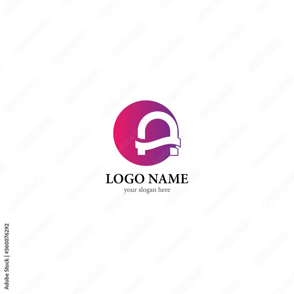 A Letter logo business template vector icon A Letter logo business template vector icon