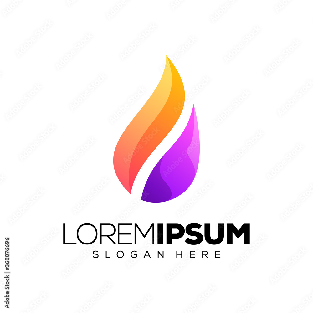 flame logo design vector illustration flame logo design vector illustration