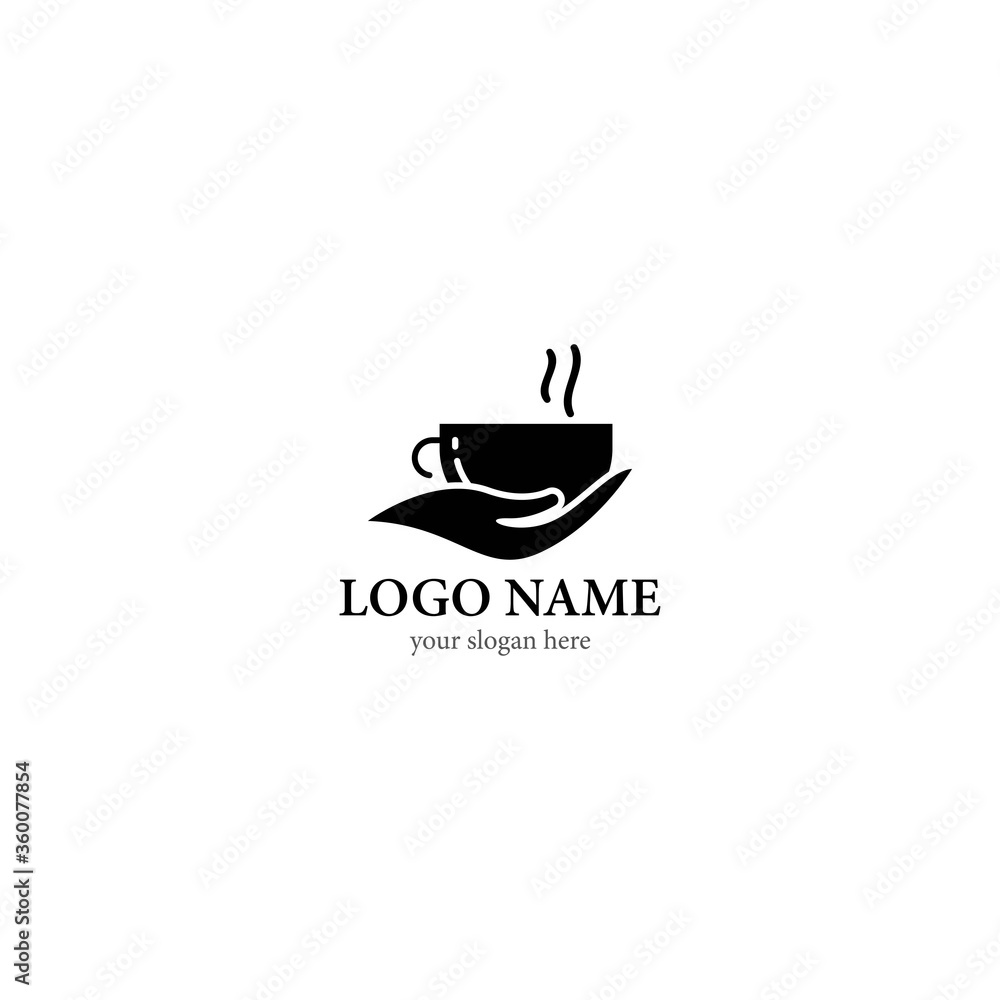 Coffee cup logo template vector icon design Coffee cup logo template vector icon design