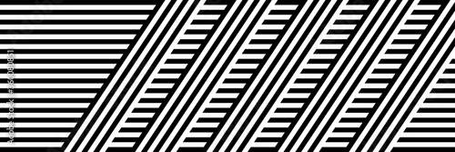 Abstract dark with white op art stripe line design background