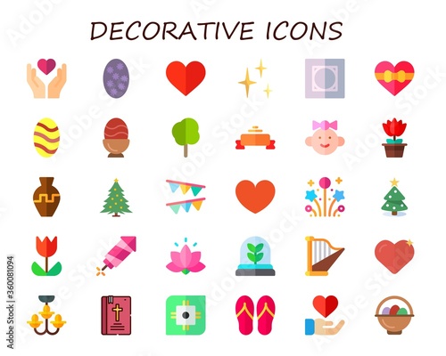 decorative icon set
