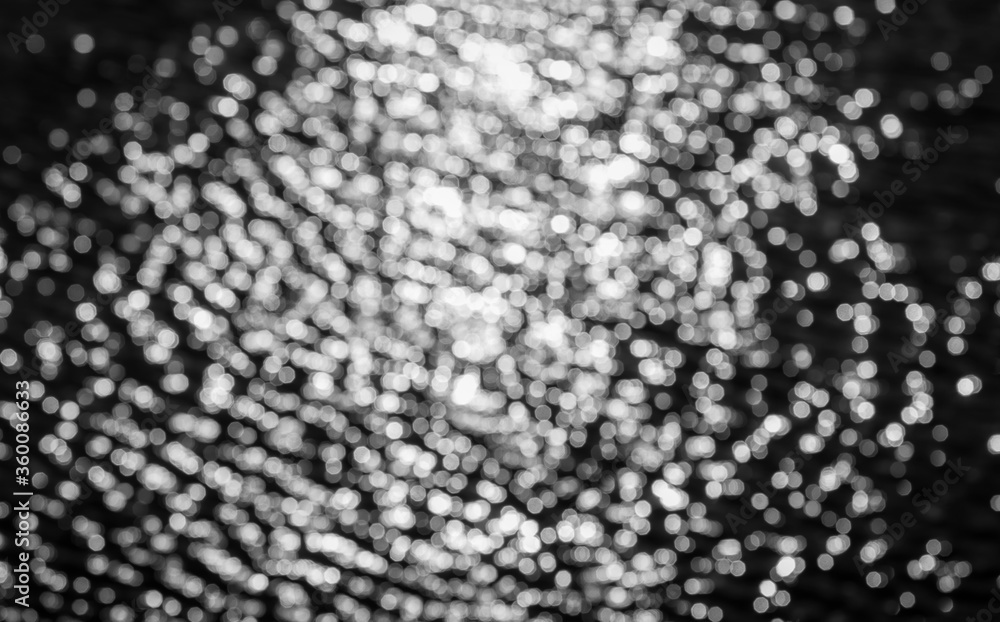white bokeh abstract on Black background white bokeh abstract on Black background
