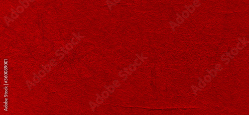Texture red wool fabric paper thread