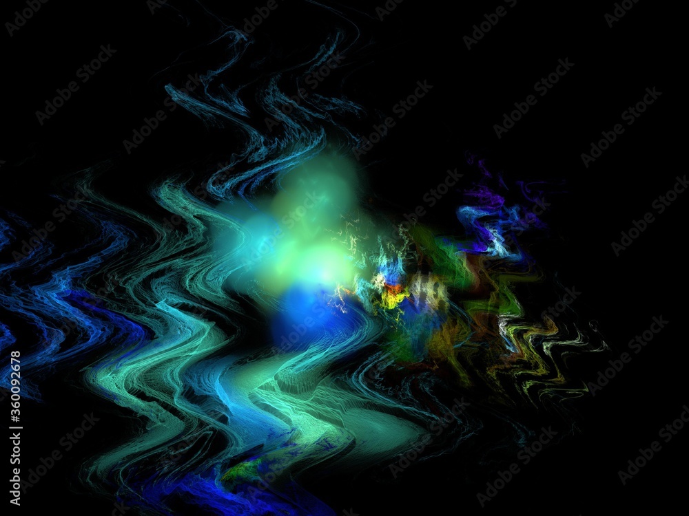Obraz premium Imaginatory fractal background Image