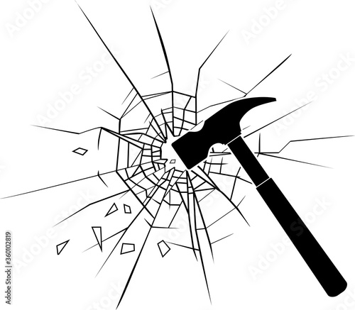 emergency hammer with break glass window rescue