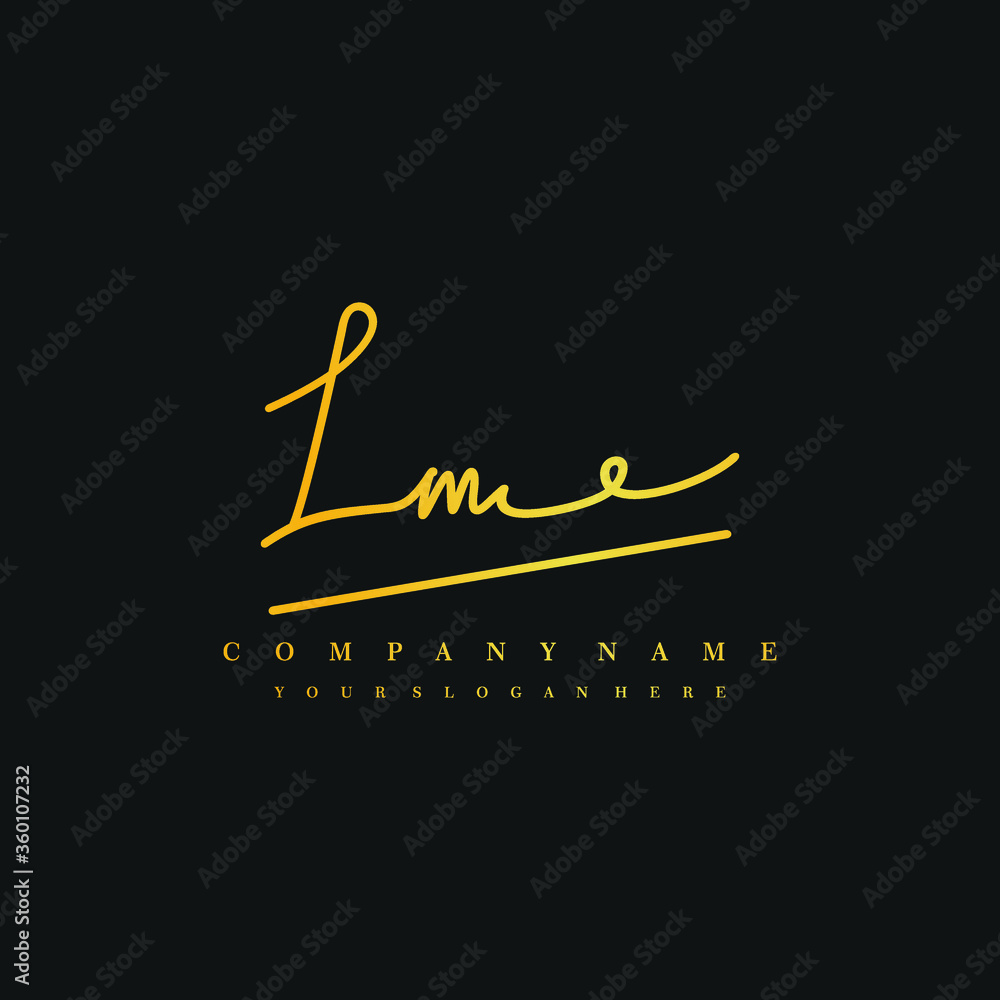 LM initials signature logo. Handwriting logo vector templates. Hand drawn Calligraphy lettering Vector illustration.
LM initials signature logo. Handwriting logo vector templates. Hand drawn Calligraphy lettering Vector illustration.