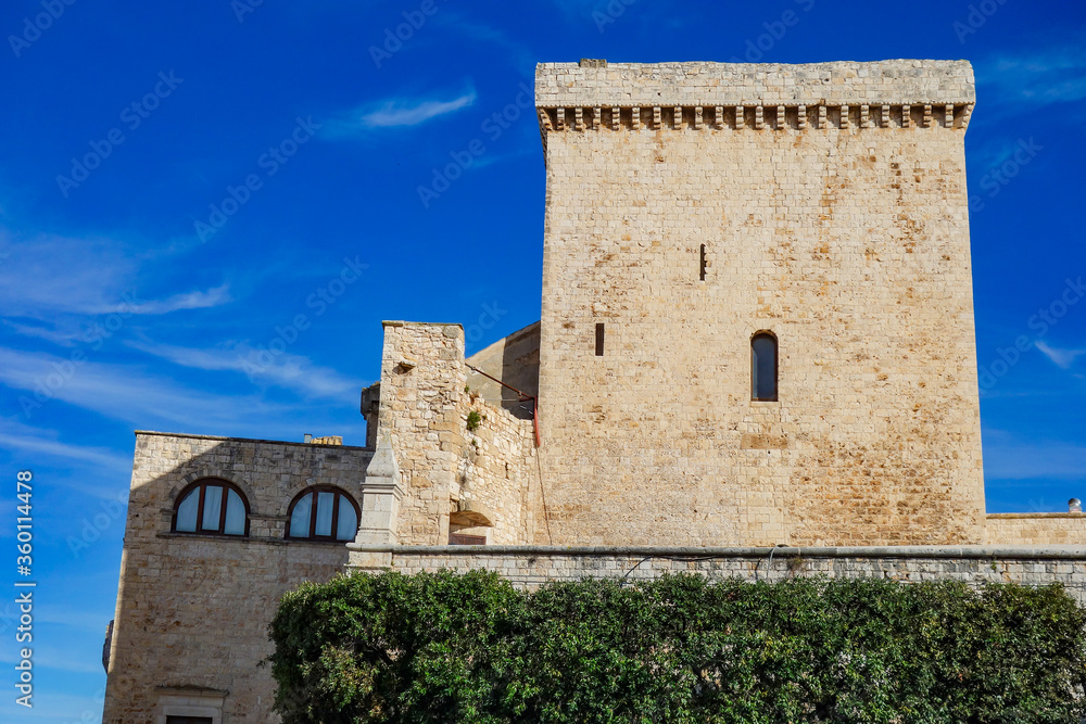 Swabian Castle of Conversano. Puglia. Italy.
