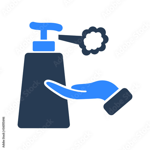 Hand wash icon 