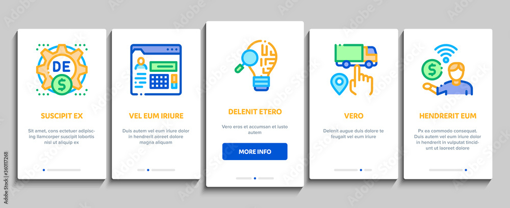 Digital Economy And E-business Onboarding Mobile App Page Screen Vector. Digital Economy And E-commerce, Idea Research And Cargo Delivery, Computer And Cell Phone Color Illustrations Digital Economy And E-business Onboarding Mobile App Page Screen Vector. Digital Economy And E-commerce, Idea Research And Cargo Delivery, Computer And Cell Phone Color Illustrations