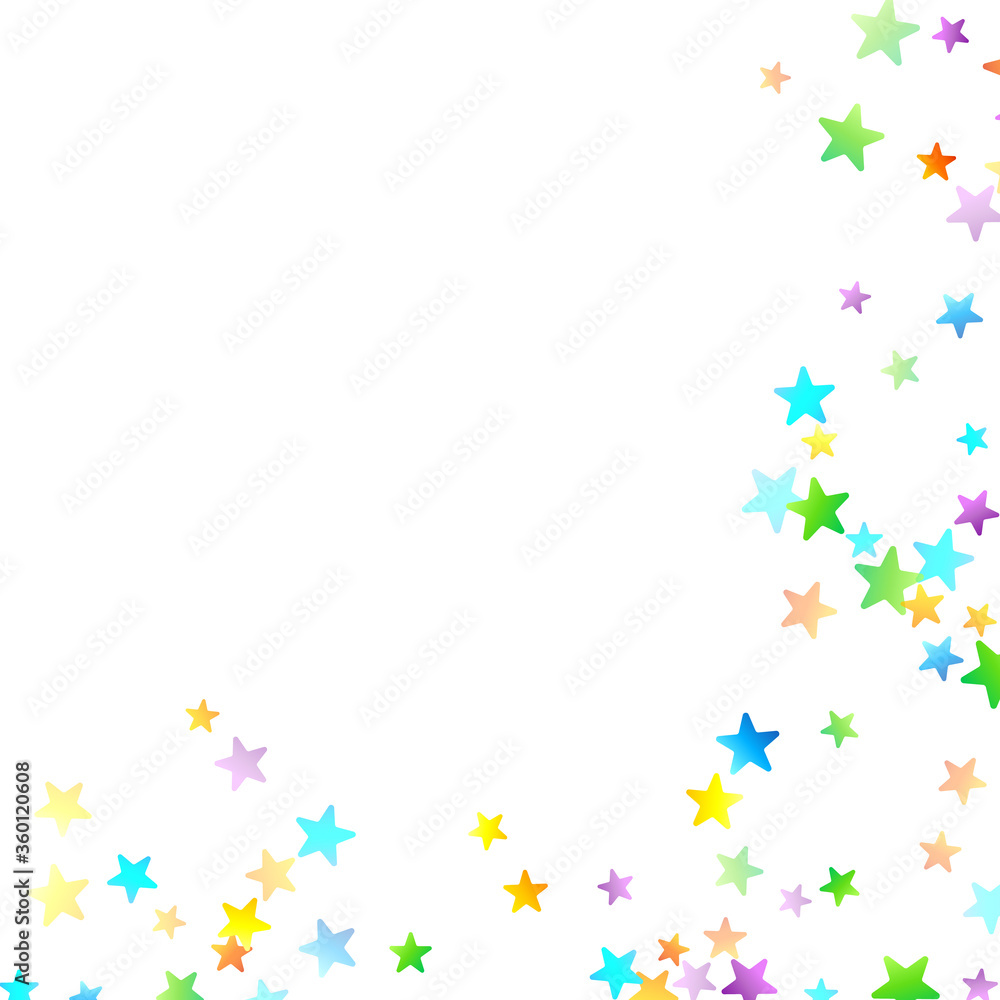 Rainbow Festive Confetti. Carnival Star Falling. Rainbow Festive Confetti. Carnival Star Falling.