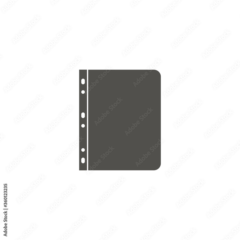 A4 Size Plastic Sheet Folder Icon Isolated On White Background. Cellophane Business File Symbol Modern Simple Vector Icon For Website Or Mobile App A4 Size Plastic Sheet Folder Icon Isolated On White Background. Cellophane Business File Symbol Modern Simple Vector Icon For Website Or Mobile App