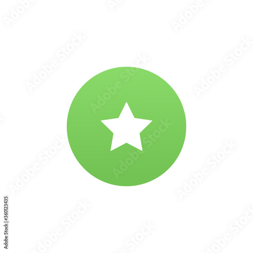 Instagram Close friends star icon. Social media element symbol modern simple vector icon for website design  mobile app  ui. Vector Illustration
