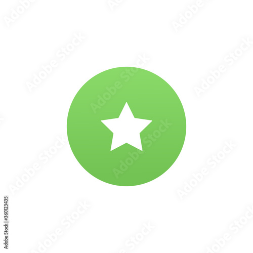 Instagram Close friends star icon. Social media element symbol modern simple vector icon for website design, mobile app, ui. Vector Illustration