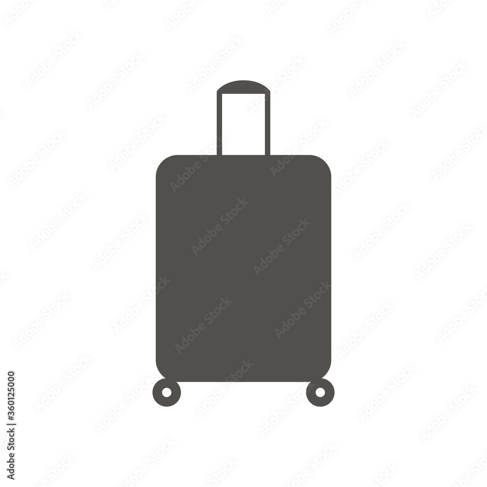 Suitcase icon. Luggage symbol modern simple vector icon for website design, mobile app, ui. Vector Illustration Suitcase icon. Luggage symbol modern simple vector icon for website design, mobile app, ui. Vector Illustration