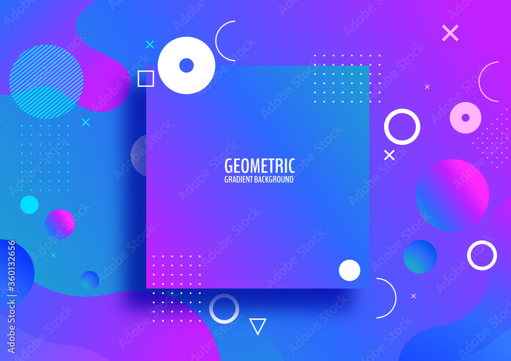 geometric, minimal gradient abstract background.