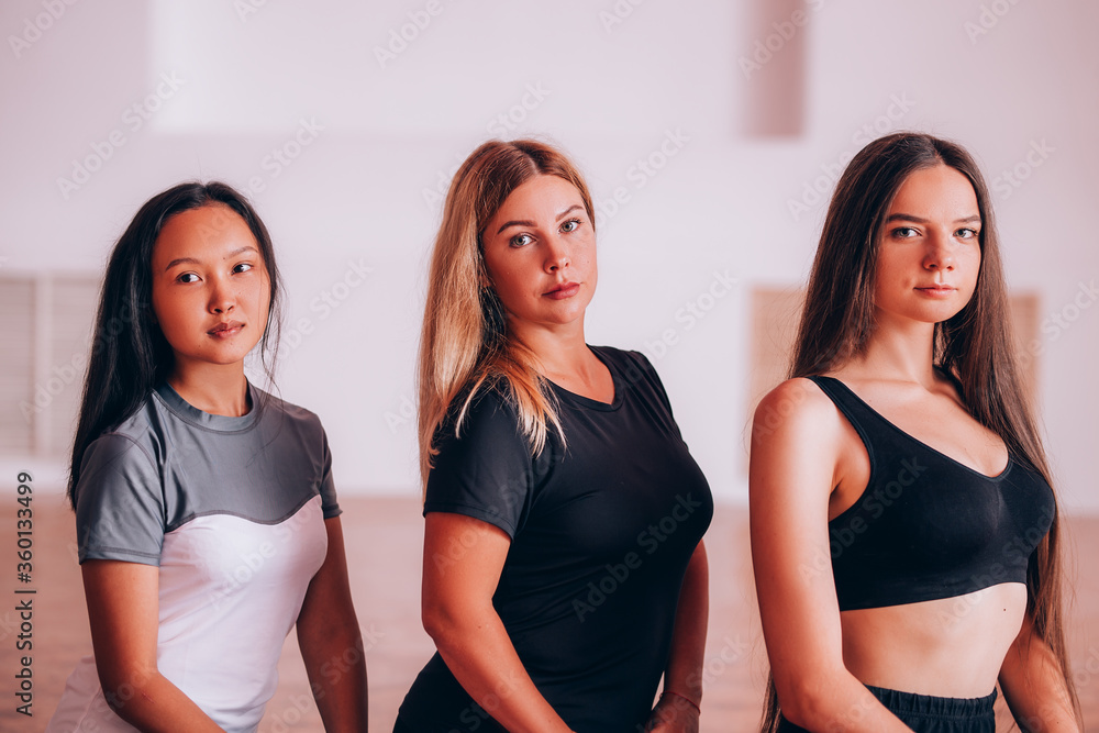 Beautiful young girls posing for the camera, all lives metter Beautiful young girls posing for the camera, all lives metter