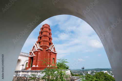 THAILAND PHETBURI PHRA NAKHO KHIRI HILL photo