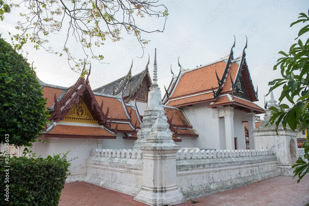THAILAND PHETBURI WAT YAI SUWANNARAM TEMPLE THAILAND PHETBURI WAT YAI SUWANNARAM TEMPLE