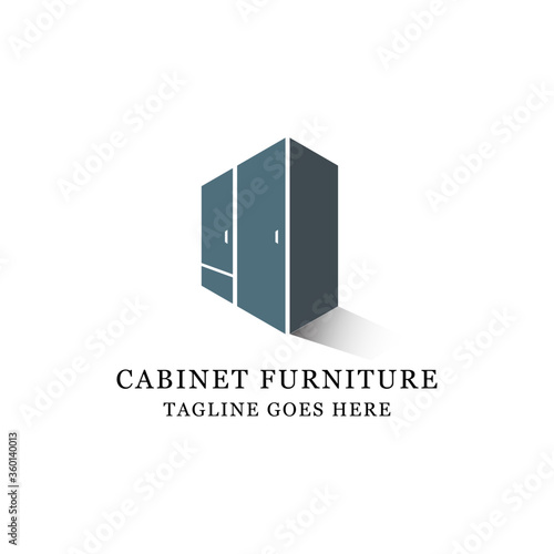 interior furniture cabinet logo design It is good for your business company or corporate