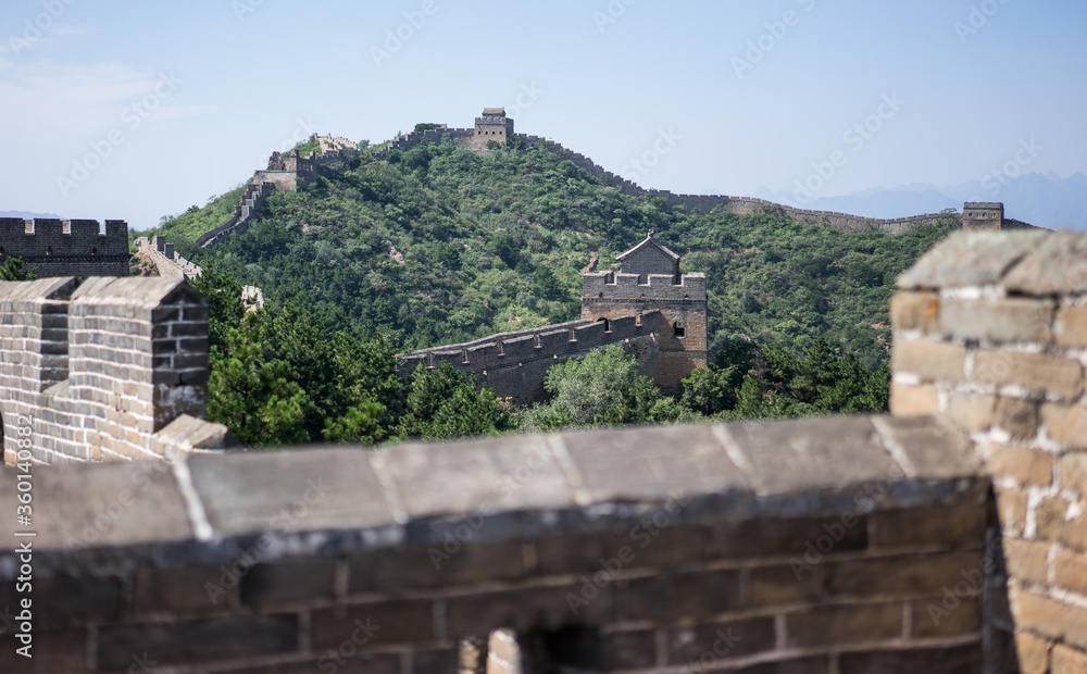 Great Wall of China Jinshanling section 