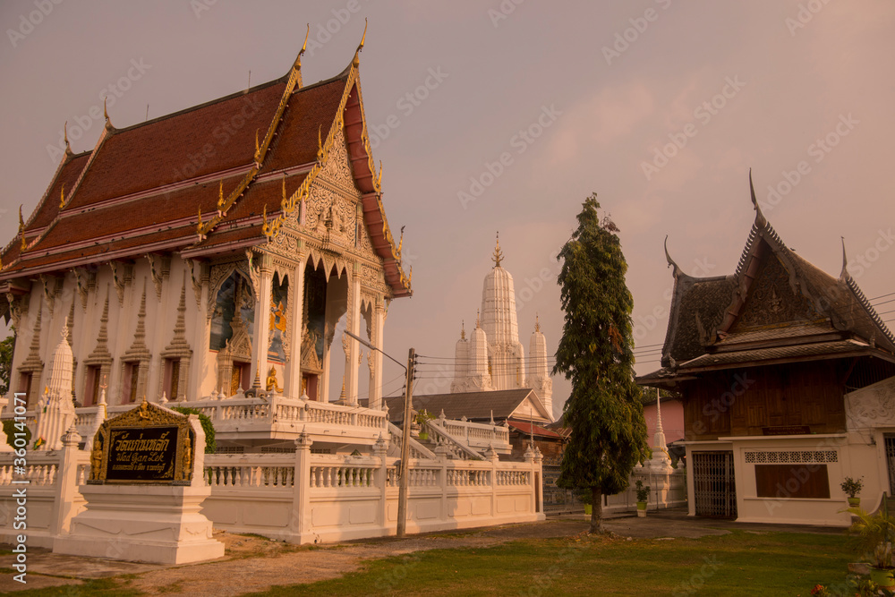 Naklejka premium THAILAND PHETBURI WAT PHLAP PHLA CHAI