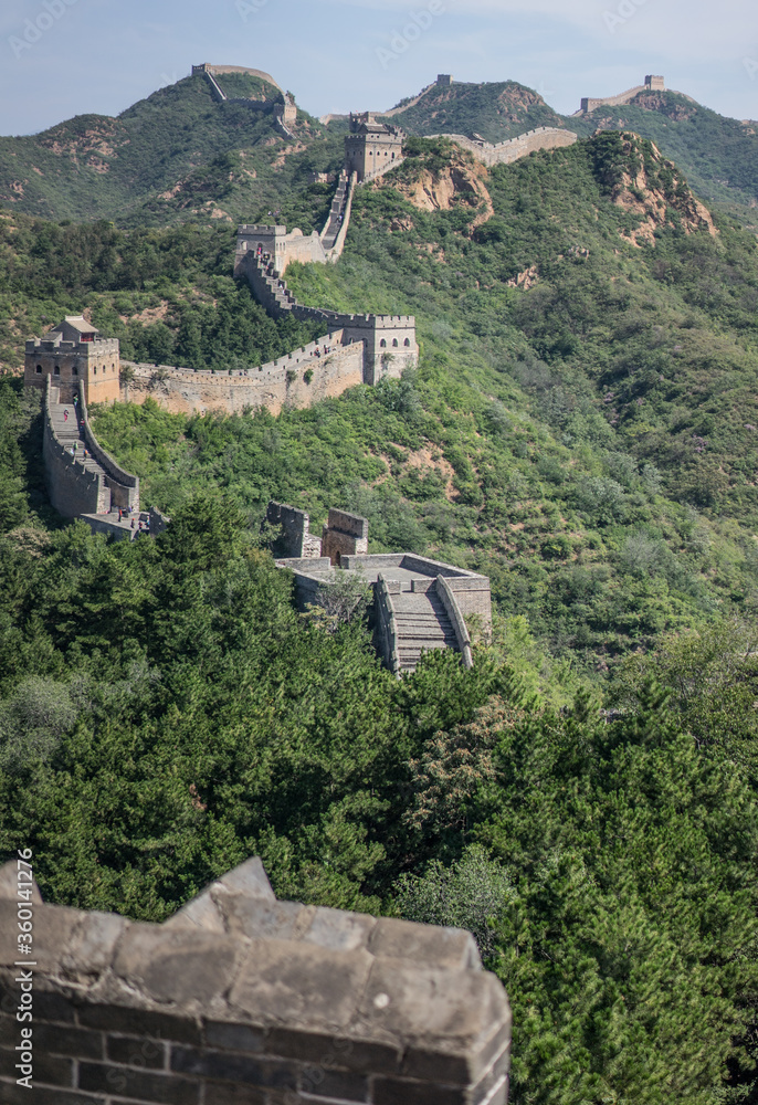 Great Wall of China Jinshanling section 