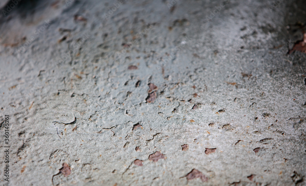 Metal surface with gray peeling paint Metal surface with gray peeling paint