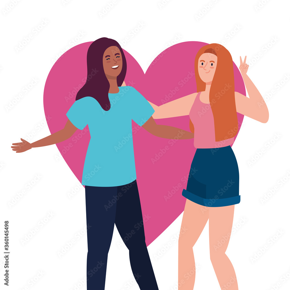 happy women with heart background, healthy lifestyle, celebrating holiday happy women with heart background, healthy lifestyle, celebrating holiday