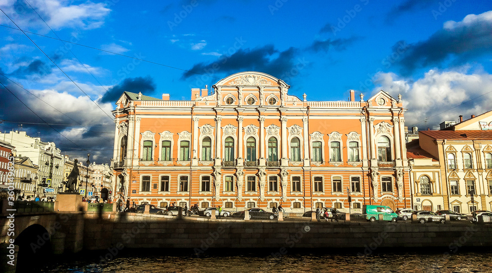 Beloselsky-Belozersky Palace. Saint-Petersburg , Russia