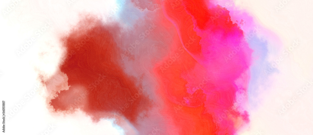 abstract watercolor background with watercolor paint with linen, pale violet red and pastel red colors. can be used as web banner or background
