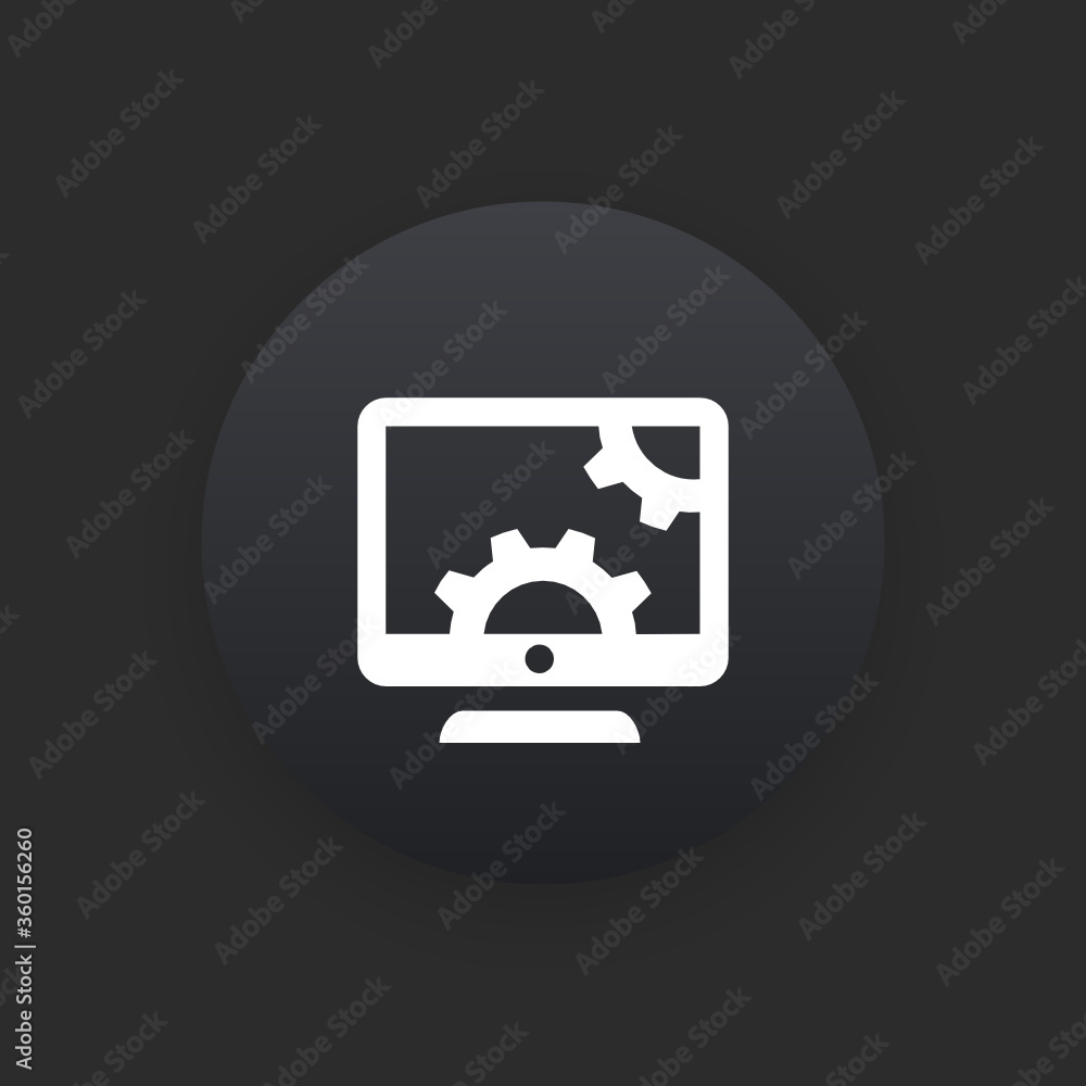 System Repaire - Matte Black Web Button System Repaire - Matte Black Web Button